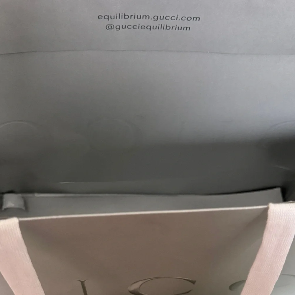 Gucci Silver Garment Bag